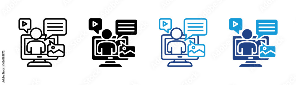 Storytelling Icon Storytelling Icon
