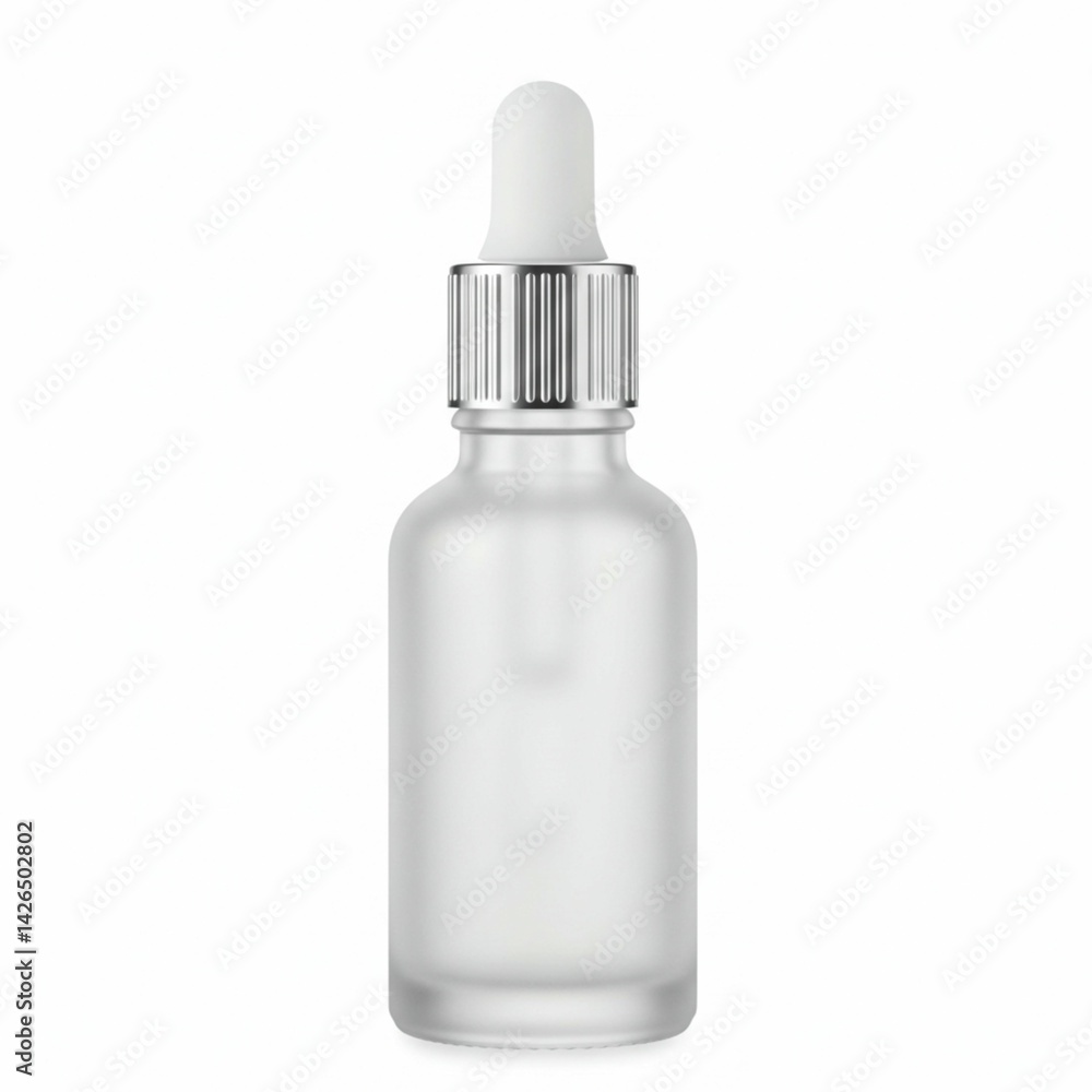 Minimal Frosted Dropper Bottle Minimal Frosted Dropper Bottle