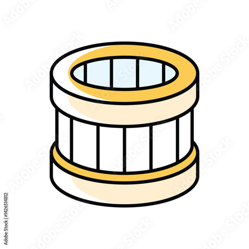 Car Filter Icon vector stock illustration