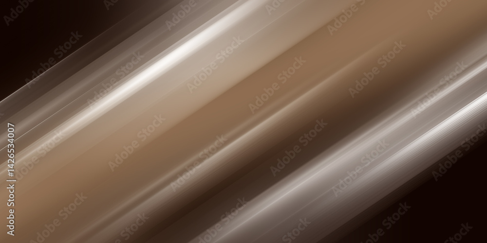 Abstract Golden and Teal Light Streaks Background, Dynamic Motion Blur, Speed Lines