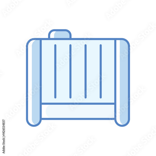 Car Radiator Icon vector stock illustration