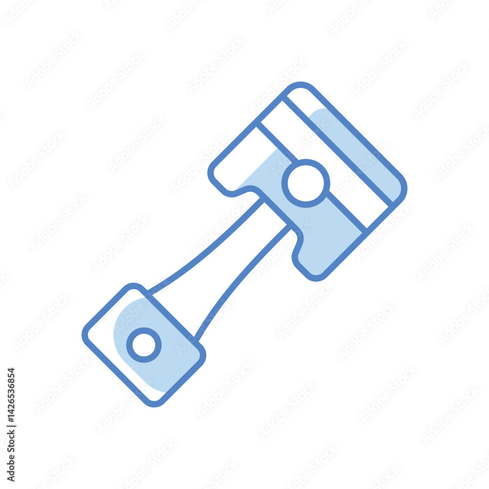 Car Piston Icon vector stock illustration Car Piston Icon vector stock illustration
