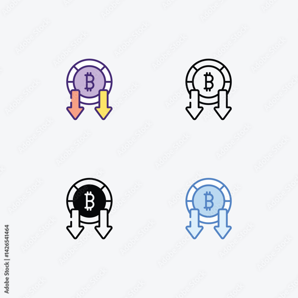 Rate icons set in different style vector stock illustration Rate icons set in different style vector stock illustration