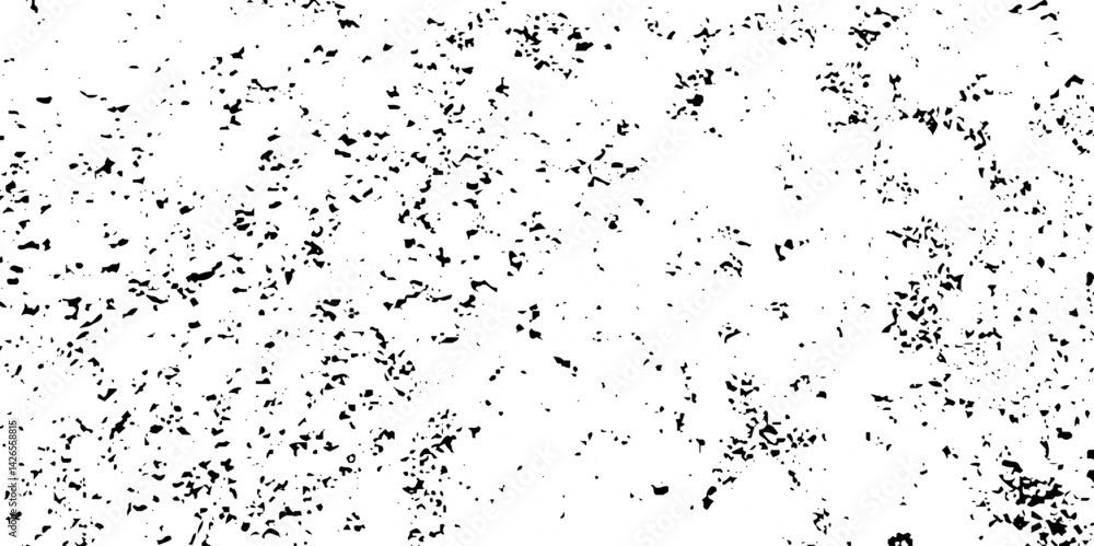 Distress urban overlay spotted concrete grain surface grainy noise rust wall grunge black splatter and white background. damaged chalk crack rough ink wall texture. Distress urban overlay spotted concrete grain surface grainy noise rust wall grunge black splatter and white background. damaged chalk crack rough ink wall texture.