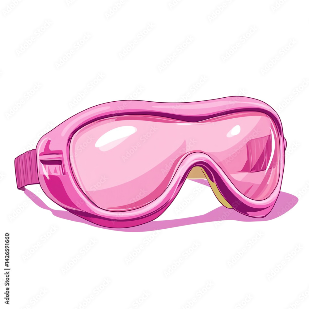 Pink Ski Goggles Winter Sports Eye Protection Pink Ski Goggles Winter Sports Eye Protection