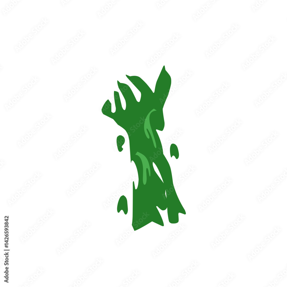 Obraz premium zombie hand vector