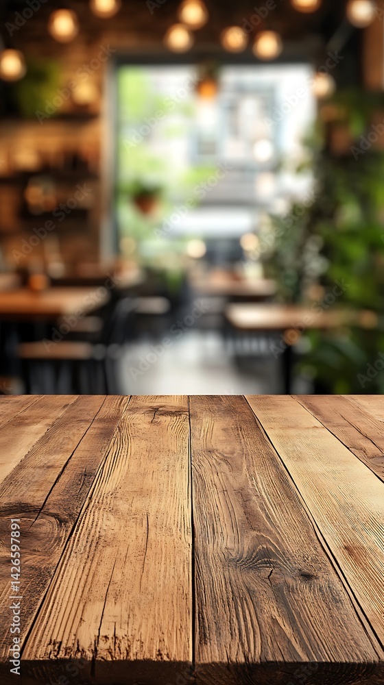 Wooden board empty table background. Wooden board empty table background.