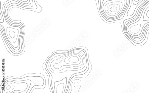 abstract wavy background. topographic contour background. Topographic map contour background. Cartography vector design, trendy liquid and wavy decoration for poster, cover.