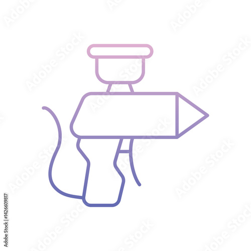 Auto Paint Icon vector stock illustration