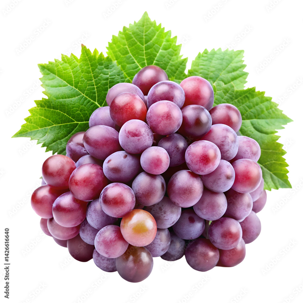 Fototapeta premium Grapes isolated on white background