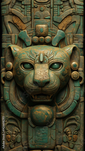 Esplendor Ancestral: Mural Maya en Dimensión Viva