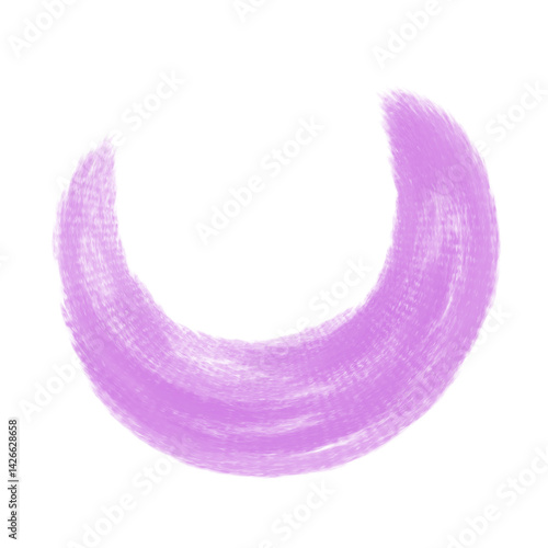 Curved Brush Stroke