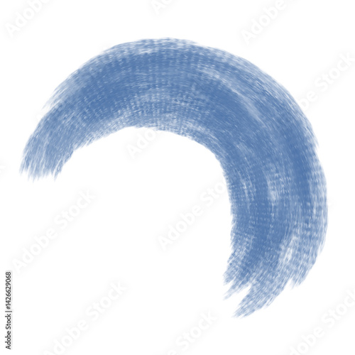 Curved Brush Stroke