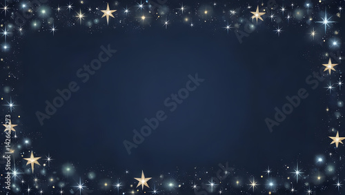 blue background with stars