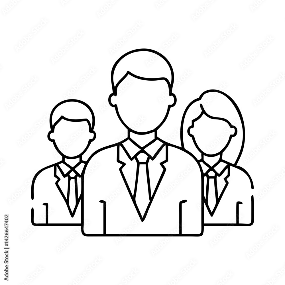custom made wallpaper toronto digitalbusiness people icon, business people vector illustration-simple illustration of business people, perfect for business people logos and icons