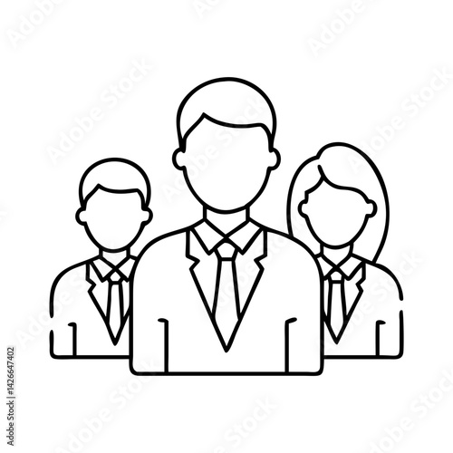 business people icon, business people vector illustration-simple illustration of business people, perfect for business people logos and icons