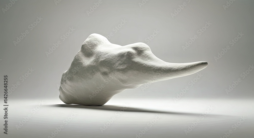 Naklejka premium The shape is abstract and non-representational