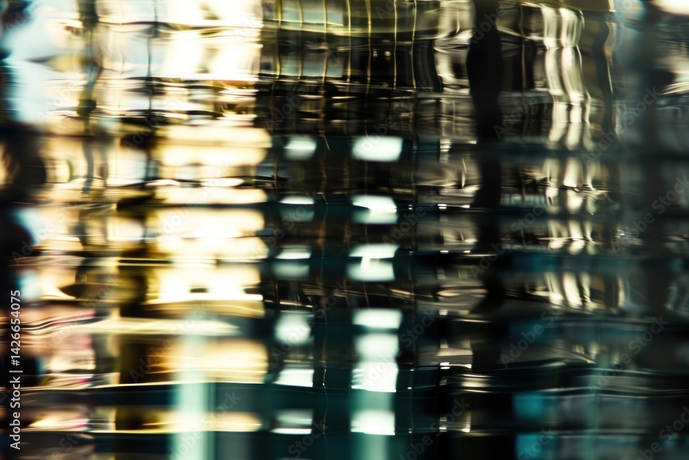 Glass Distortion Effect architecture backgrounds light. Glass Distortion Effect architecture backgrounds light.