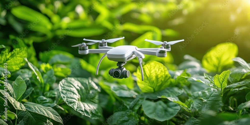 Advanced AI-Powered Agriculture System with Drones and Robots Working in Harmony