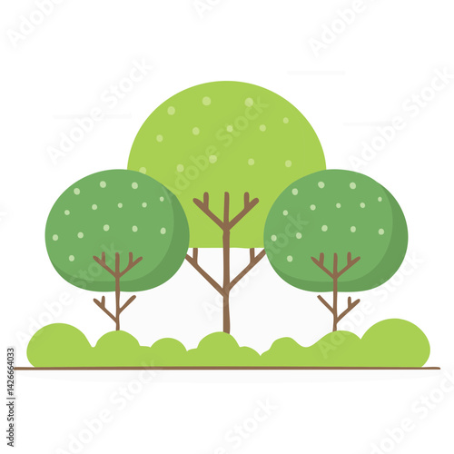 cute tree illustration