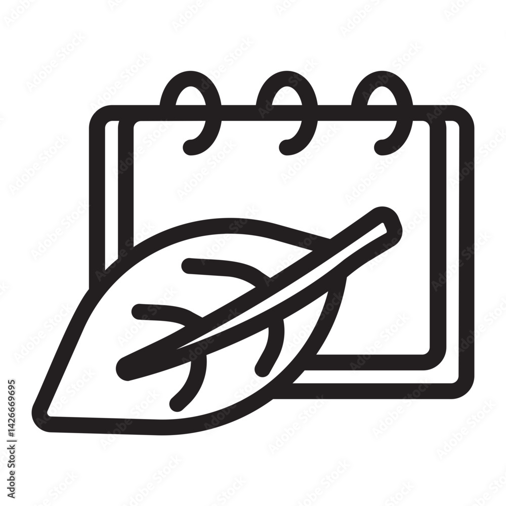 calendar line icon calendar line icon