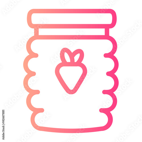 Jam  gradient icon