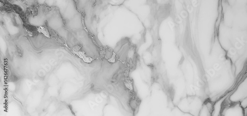 Luxurious white Carrara statuaries marble texture background. Calacatta glossy marble with gray streaks. Luxury White Gold Marble texture background vector. Luxurious floor marbling texture design.