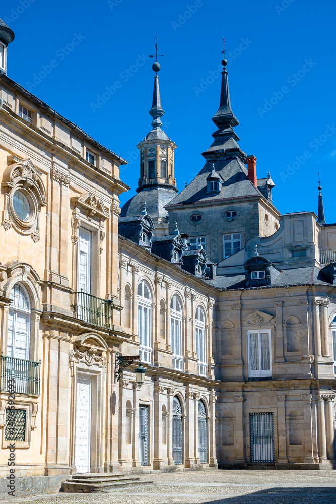 Fototapeta premium Palacio de la Granja de San Idelfonso , en Segovia.