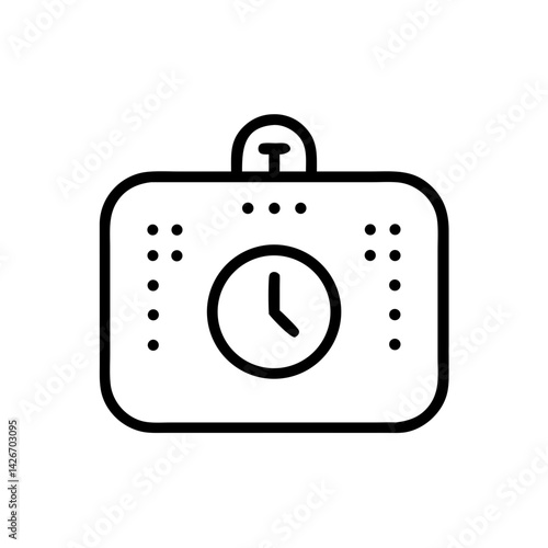 Digital Kitchen Timer for Cooking Icon Design