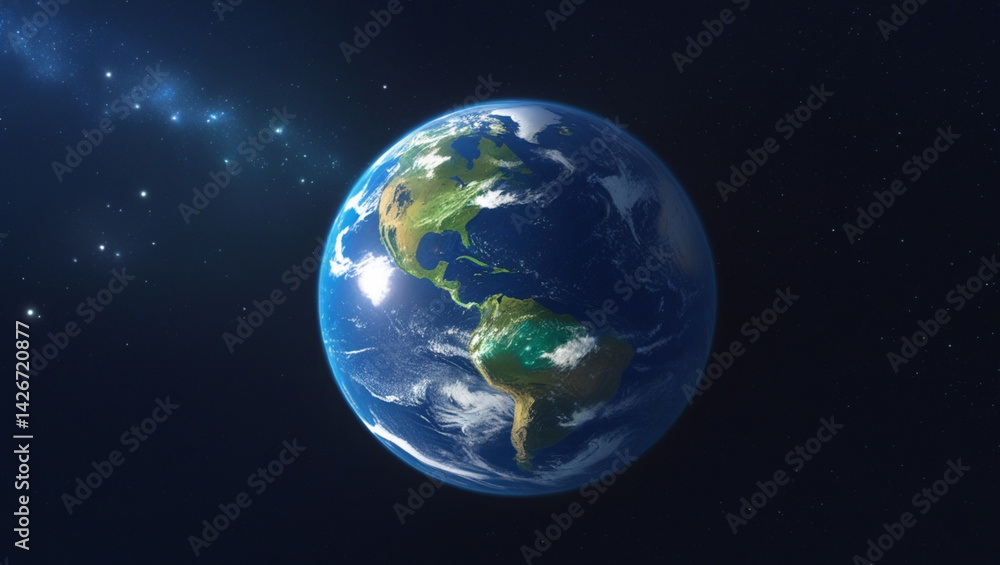 Obraz premium earth in space
