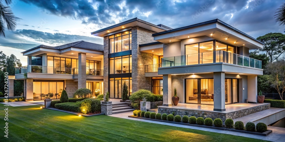 Fototapeta premium Modern Mansion