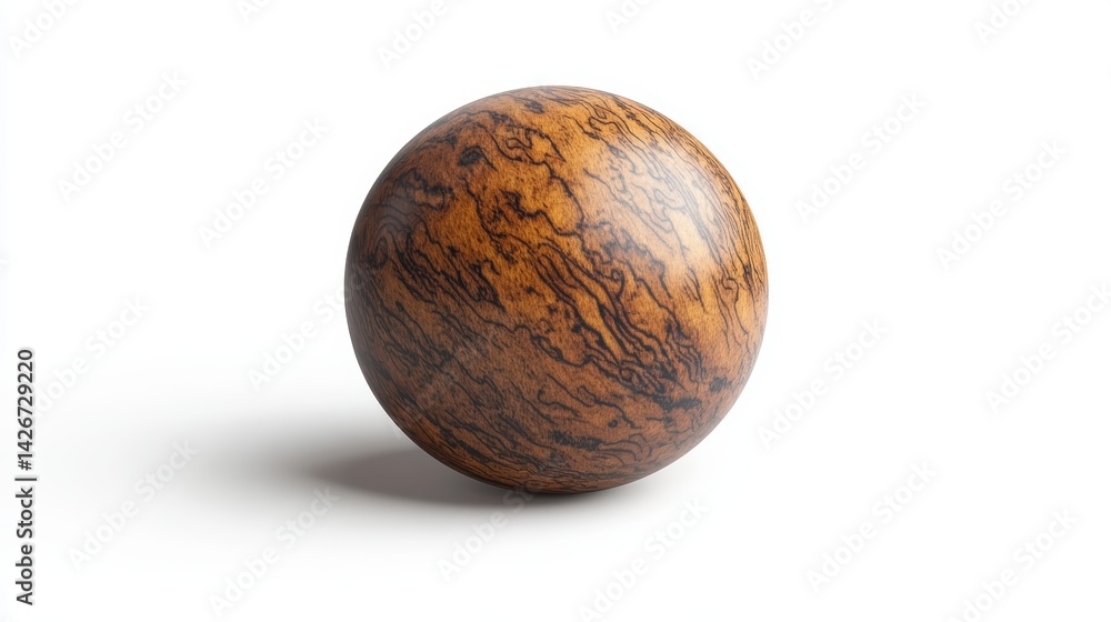 A cat toy ball isolated on a pure white background, realistic lighting and shadow, ideal for cut-out and compositing A cat toy ball isolated on a pure white background, realistic lighting and shadow, ideal for cut-out and compositing
