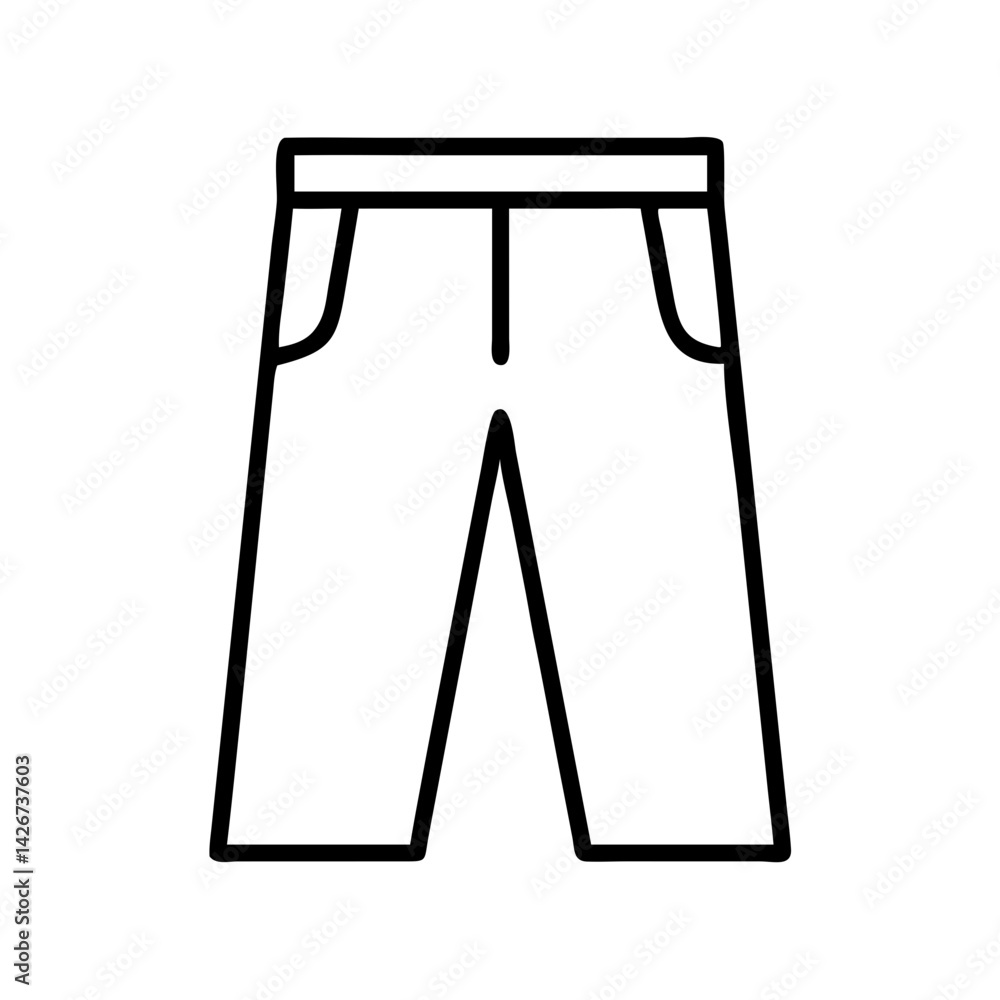 trousers clothing dresses line drawn outline vector art - illustration of trousers fashion clothes isolated transparent background trousers clothing dresses line drawn outline vector art - illustration of trousers fashion clothes isolated transparent background