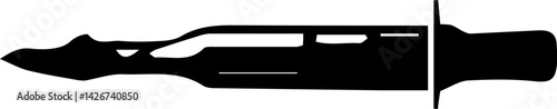 Vector illustration of black and white medical equipment icons. Includes tools like stethoscopes, syringes, and scissors alongside heart rate symbols. Great for health-care designs and medical-themed 