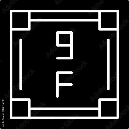 Fluorine icon