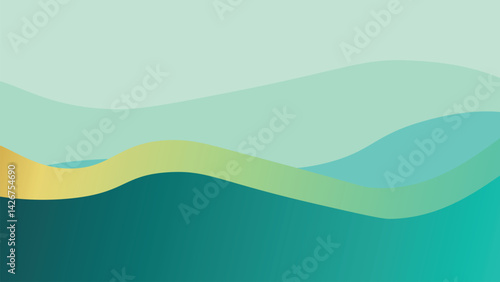 Modern Liquid Gradient Colors Abstract Background