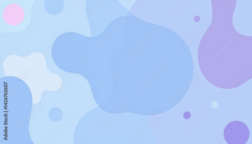 Vivid blue and pink abstract background with intertwined circles, modern colorful design Vivid blue and pink abstract background with intertwined circles, modern colorful design