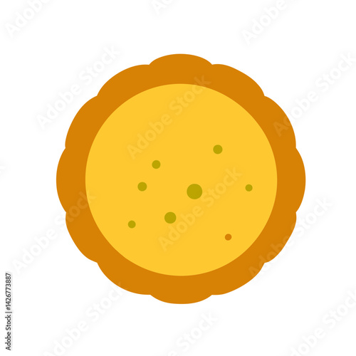 Roti and Bread Vector Illustration