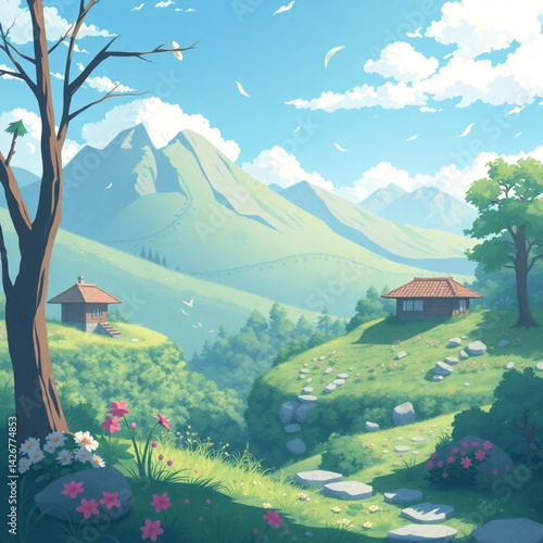 VTuber Background Live Stream