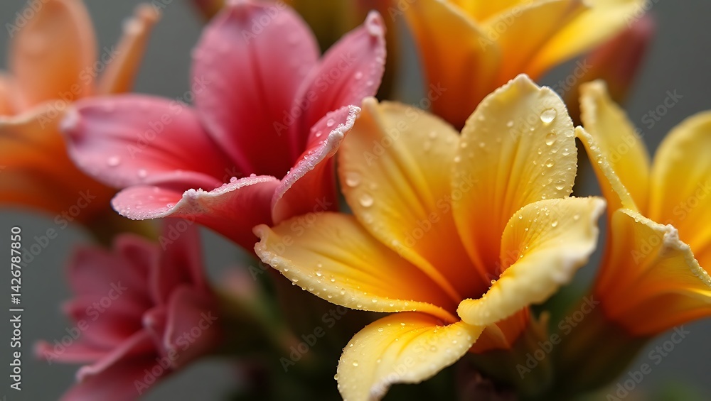 Fototapeta premium orange and yellow flowers