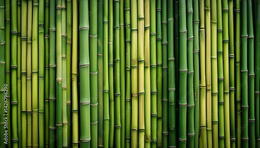 close up green bamboo poles texture horizontal close up green bamboo poles texture horizontal