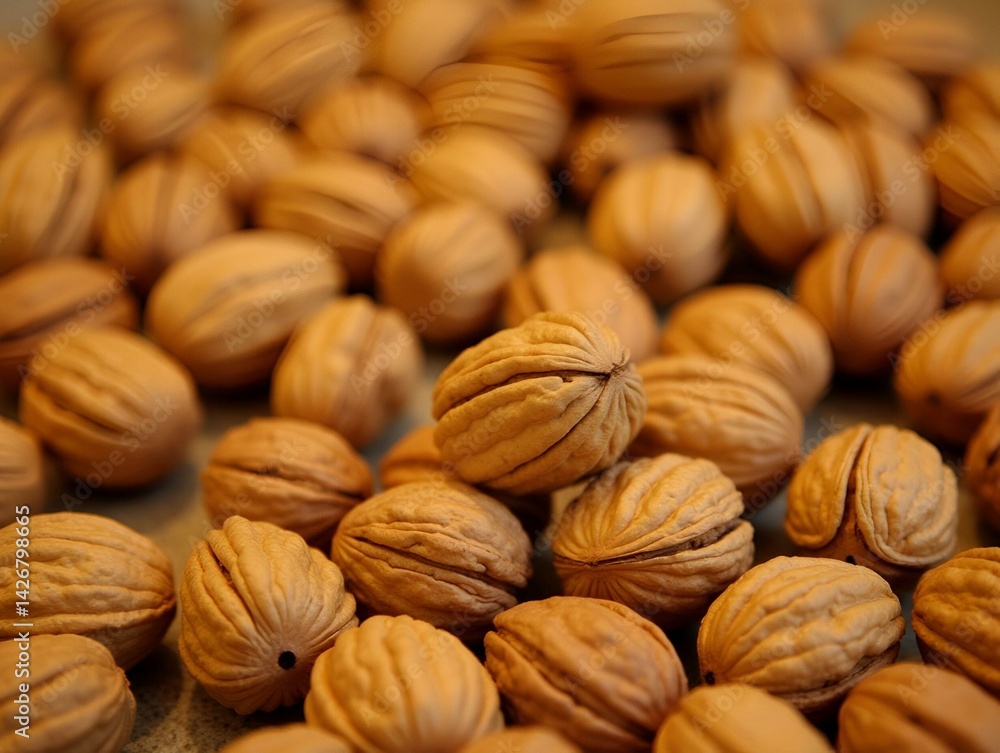 large group of shelled walnuts close up large group of shelled walnuts close up