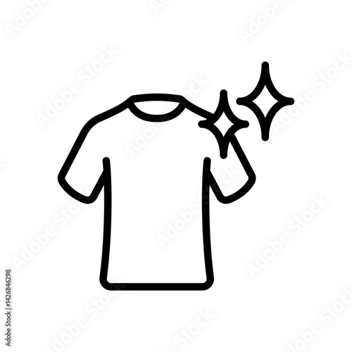 Clean clothes icon vector design illustration