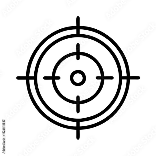 Target aim focus accuracy bullseye dartboard precision marksmanship goal achievement targeting concept