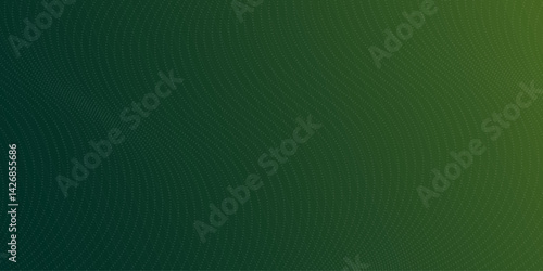 Abstract green gradient background with textured circular patterns and smooth transitions