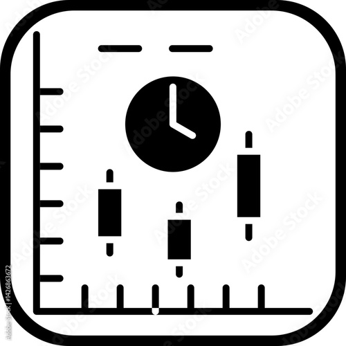 Futures market Icon style