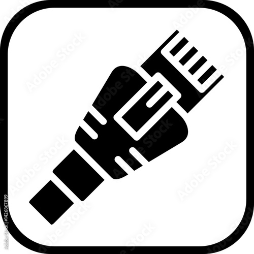 Ethernet cable Icon Style