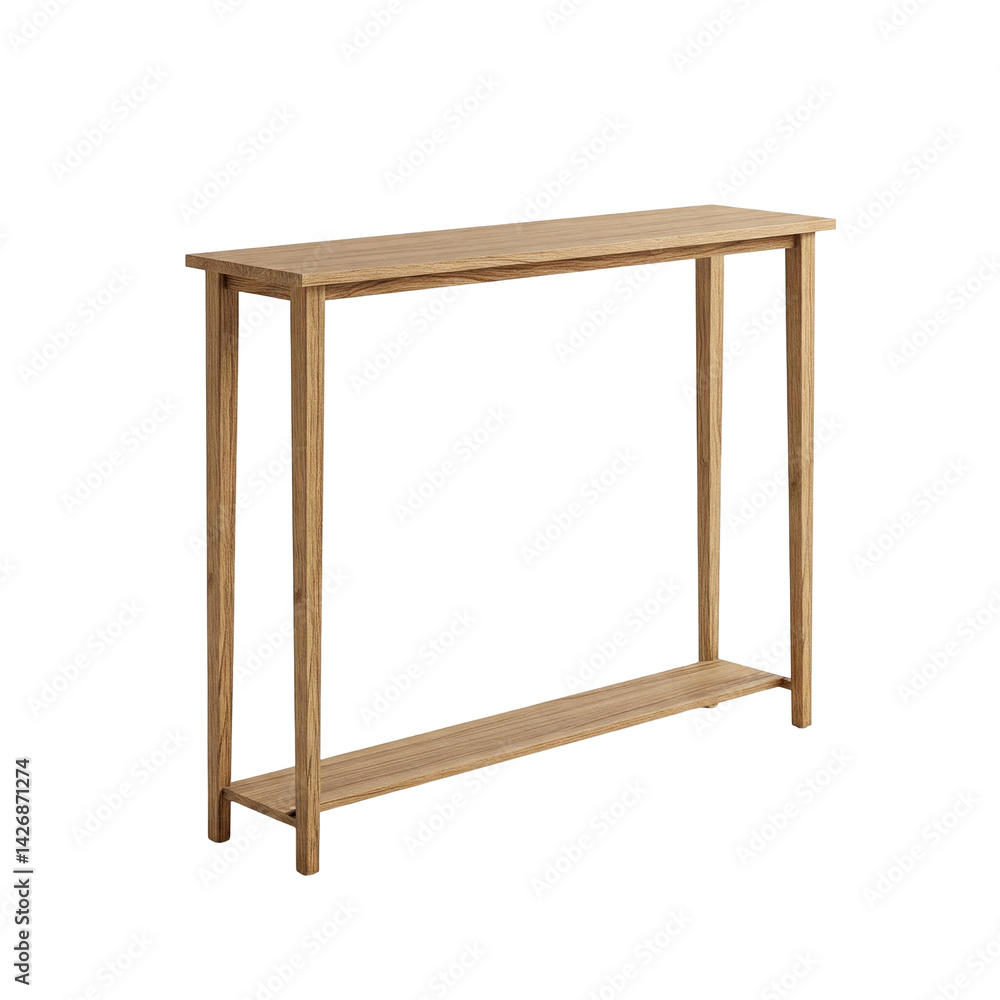 Narrow table with thin top and legs Narrow table with thin top and legs