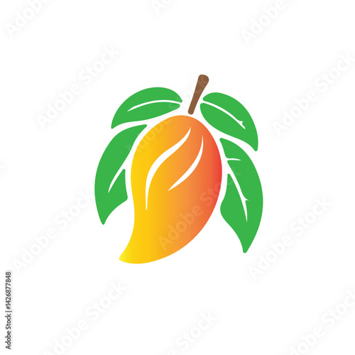 mango fruit vector illustration