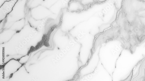 Luxurious white Carrara statuaries marble texture background. Calacatta glossy marble with gray streaks. Luxury White Gold Marble texture background vector. Luxurious floor marbling texture design.